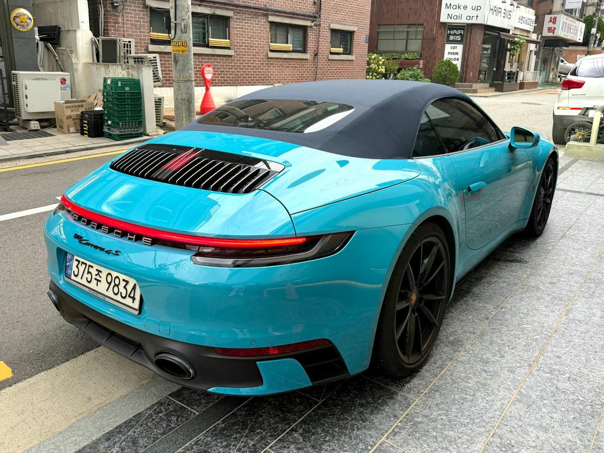 포르쉐 4S 카브리올레 사진 7